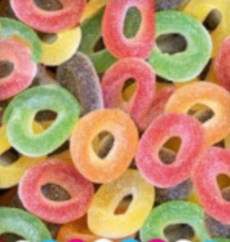 Anneaux multi fruits sucré