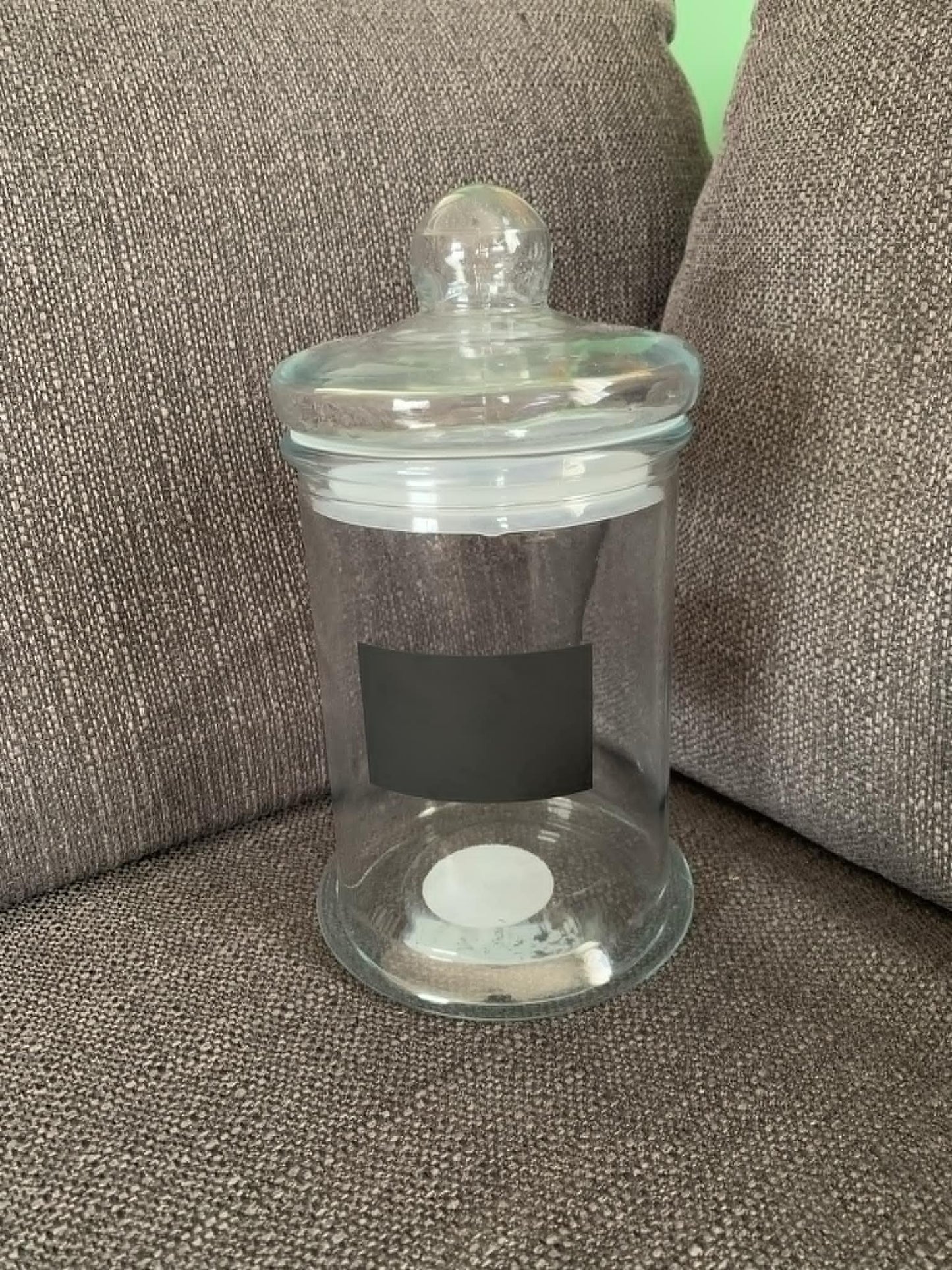 Bonbonnière en verre