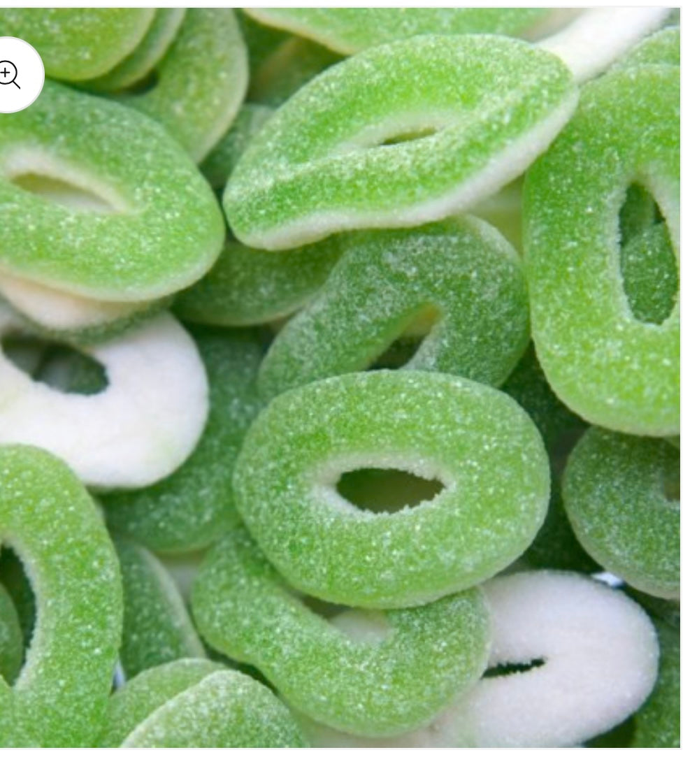 Anneaux pomme trolli