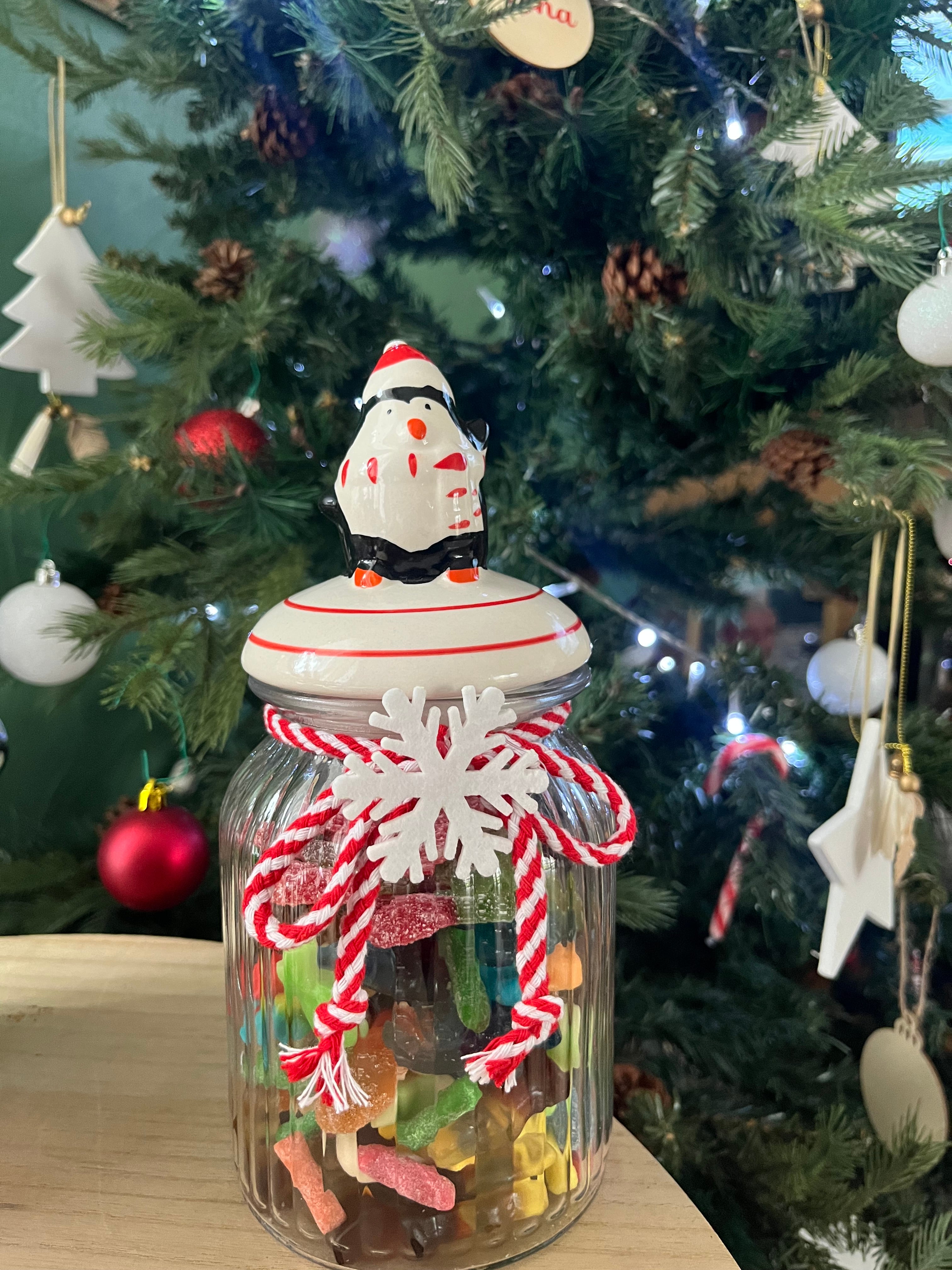 Bonbonnière pingouin