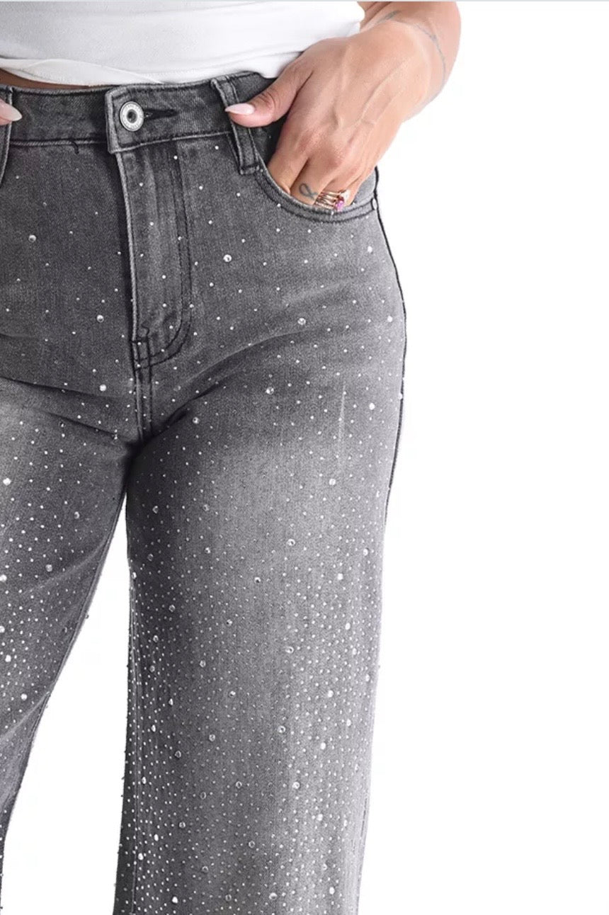 Jeans Liou strass