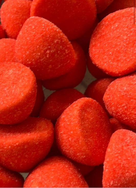 Balle de golf fraise