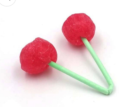 Sucette double cerise