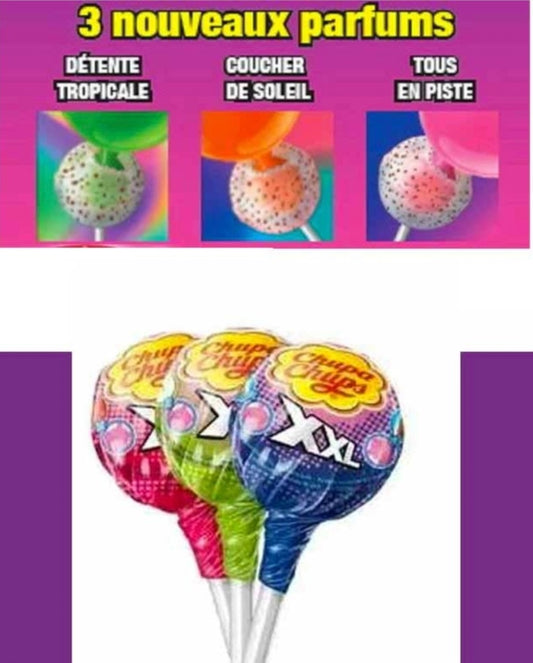 Chuppa xxl chewing-gum nouveau goût x3