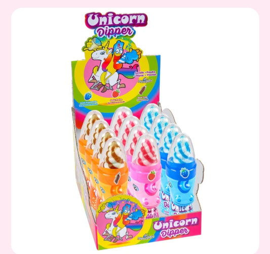 Sucette poudre unicorn