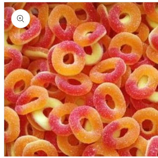 Anneaux sucré pêche halal 🍑