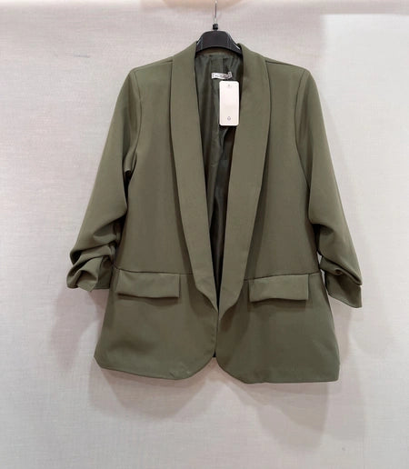 Blazer fausse poches