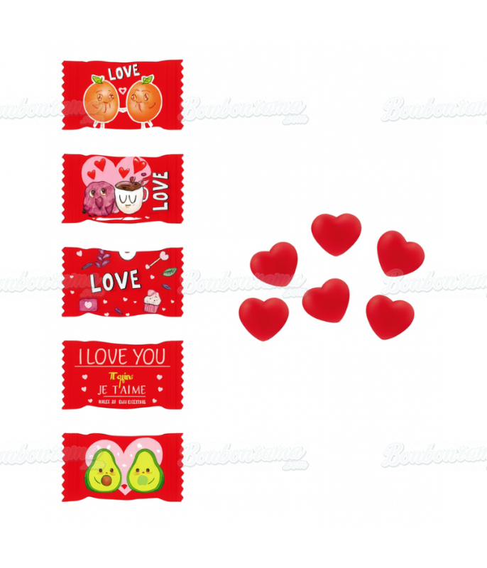 Bonbon dur coeur